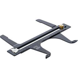 Remmen-meetlat voor remtrommels van 160 tot 360 mm