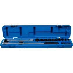 Kit de montaje y desmontaje de correas trapezoidales acanaladas con transmisiones de 3/8" y 1/2"