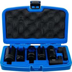Lambdasonden-Spezialeinsatz-Set 7-teilig - SW 22x3/8" Vierkant