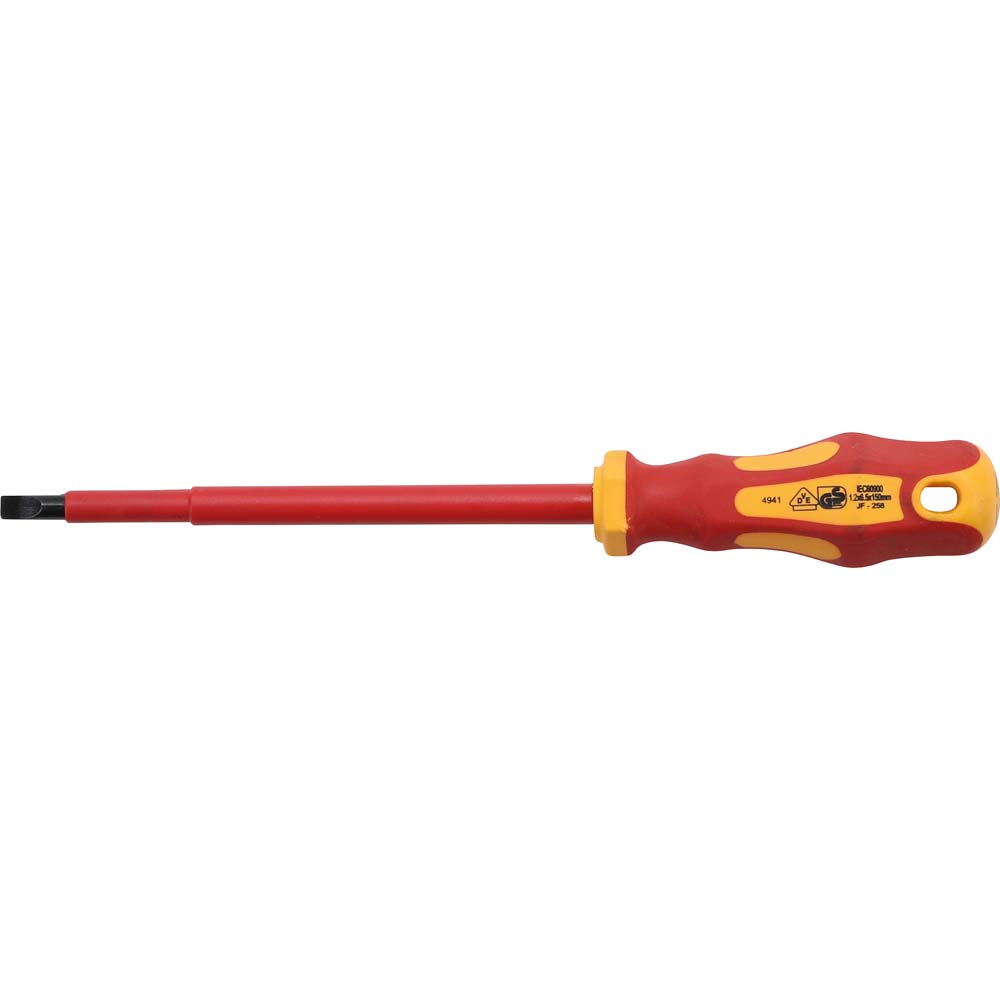 Schroevendraaier - VDE-/GS-gecertificeerd - 75 mm tot 150 mm - antisliphandgreep