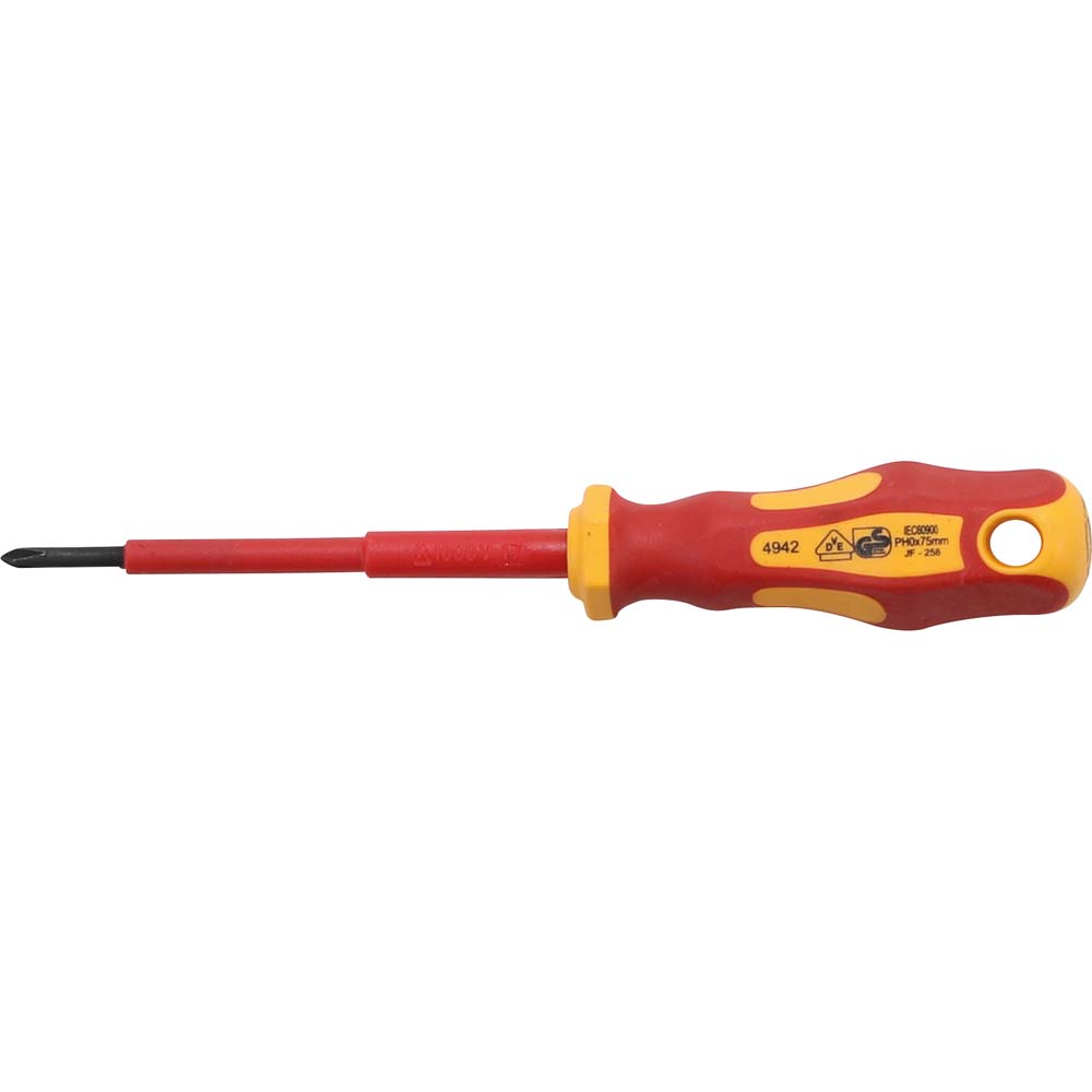 Schroevendraaier - VDE-/GS-gecertificeerd - 75 mm tot 150 mm - antisliphandgreep