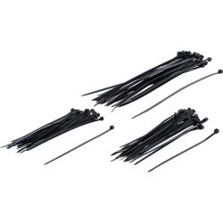 Assortiment kabelbinders - 100-200 mm - 75-delig