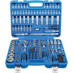 Steeksleutelset - 192-delig - Aandrijving - 1/4"-3/8"-1/2" -  Pro Torque® - CV-staal