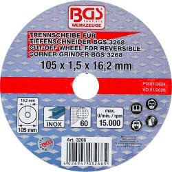 Ostrze do głębokiego Schneider - Ø105 mm - INOX