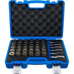 Kit de reparación - para rosca de drenaje de aceite - acero CRO-MO - 114 uds.