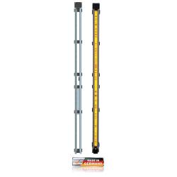Nedo LED-Latten-Beleuchtung - für BC-Invarlatte 3 m - Montage-Set komplett - inkl. Akku und Ladegerät