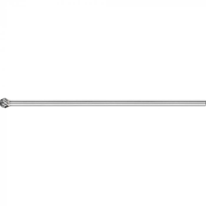 PFERD HM-freespen - bolvorm KUD - STEEL - freespen-Ø 10 en 12 mm - schacht-Ø 6 mm - SL 150 mm