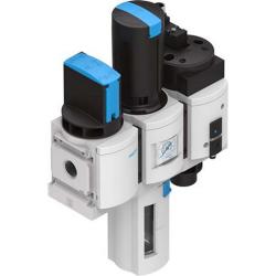 FESTO onderhoudsapparatuurcombinatie MSB - bouwgrootte 4/6 - drukregelbereik 0,5–10 bar - filterfijnheid 40 µm - prijs per stuk