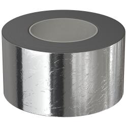 Cinta adhesiva CG INT - Compuesto de butilo - Superficie de aluminio - Anchura 80 mm - Espesor 1 mm - Longitud 10 m - Precio por rollo