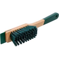 Gressklipperb&oslash;rste - med skrape - bustlengde - 30 mm