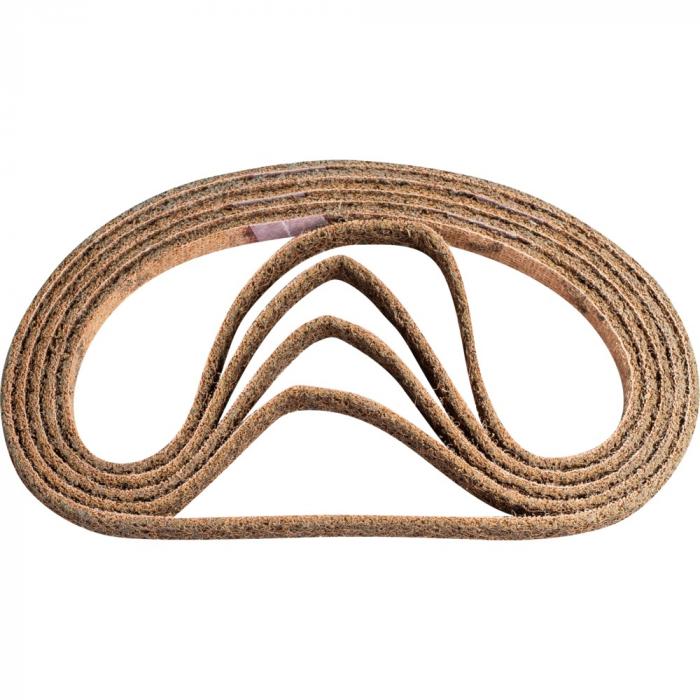 PFERD kortband VB - vlies -  breedte 6 en 12 mm - lengte 610 mm - korrelgrootte 100 G tot 240 F - VE 10 stuks - prijs per VE