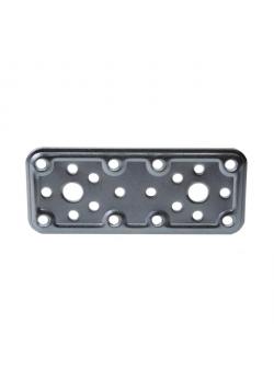 Combi-vlakverbinding - staal - dikte 2,5 mm - VE 25 stuks - prijs per VE