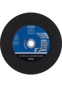 Snijschijf - PFERD - SG CHOP HD STEEL - 80 T - Buiten-Ø 300 tot 350 mm - Boorgat-Ø 25,4 mm - VE 10 tot 20 stuks - Prijs per VE