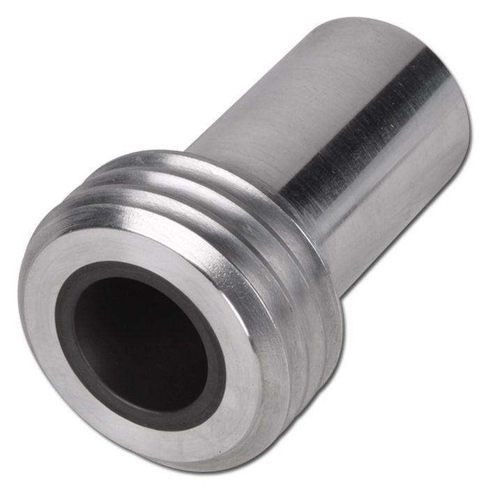 Straalmondstuk boroncarbide - lang - mondstuk-Ø 4,8 tot 16 mm - lengte max. 160 mm - 50 mm koordschroefdraad