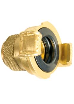 GEKA® pluss slangestykker Z - skrubar - messing - 1/2 til 3/4 tomme - pris pr.