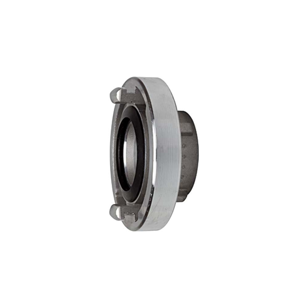 Storz-vaste koppeling - maat 32 tot 75-B - IG G 1" tot G 2 1/2" - afstand tussen knaggen - 44 tot 89 mm - aluminium - prijs per stuk