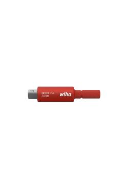 Adapter slimVario® elektrisk - for 1/4 "stikknøkkel - sekskantuttak 6 mm - lengde 59 mm