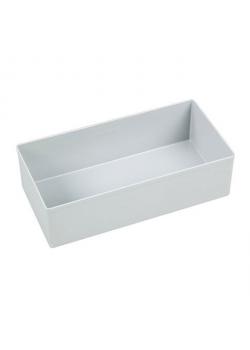Indsatsboks EuroPlus Indsats 63/5 - udvendige mål (B x D x H) 108 x 216 x 63 mm - farve grå
