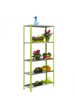Legbordstelling Simonclick Garden - Diepte 300-500 mm - Veldbelasting 900 kg - Poedercoating