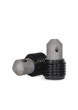 Boquillas acodadas ATC-5.0-1 a ATC-9.5-3 - Carburo de volframio - Taladro 1 x 45° a 3 x 45° - Rosca gruesa 50 mm