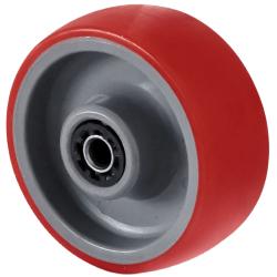 CASCOO Polyurethanrad - Serie N2U6 - f&uuml;r Transportger&auml;terollen - Rad-&Oslash; 80 bis 200 mm - Tragkraft 130 bis 350 kg - Preis per St&uuml;ck