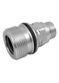 Faster CVV-mof - verchroomd staal - DN 12 - maat 8 - CE AG - volgens ISO 14541 - PN 400