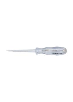 GEDORE rødfasetester - 105 til 250V - Bladbredde 3 mm