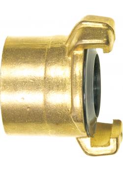 GEKA® Langgewindestück - Messing - Innengewinde G 3/4 Zoll - Nennweite 24 mm - Preis per Stück