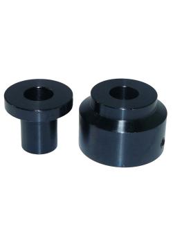 Paar kantrolrollen 65° voor spandrukpers SM 110 SAN (ook voor SM 095 SP7, SM 100 SA+SB en machines van andere fabrikanten), boring 22 mm