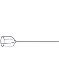 Basket mixer - galvanized - length 120 mm - size 10