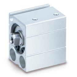 Cilindri miniaturizzati per montaggio diretto CDUJS-D - doppio effetto - montaggio assiale - smorzamento elastico - con magnete - stelo con filettatura interna