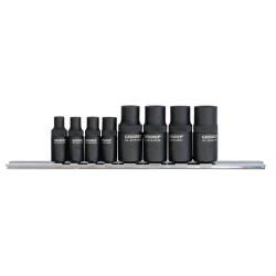 Jeu d'adaptateurs Gedore pour douilles - pour tarauds avec cliquet réversible 1/4" ou 3/8" - prix par jeu