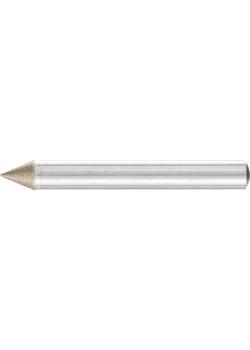 PFERD CBN-slijpstift - puntige kegelvorm SK - korrelgrootte B 64 - buiten-ø 6,0 mm - schacht-ø 6 mm