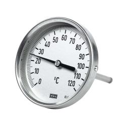 Termometr bimetaliczny - Ø 63 lub 100 mm - przyłącze tylne - zakres wyświetlania min. -30°C do maks. 250°C - wysokiej jakości konstrukcja