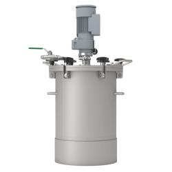 SATA Materialdruckbeh&auml;lter 45 - Einfachdruckminderer - Elektror&uuml;hrwerk mit Getriebe - f&uuml;r materialgespeiste SATA Lackierpistolen - Preis per St&uuml;ck