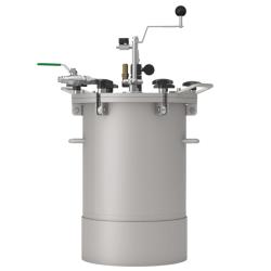 SATA Materialdruckbeh&auml;lter 45 - Einfachdruckminderer - Handr&uuml;hrwerk - f&uuml;r materialgespeiste SATA Lackierpistolen - Preis per St&uuml;ck