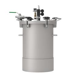 SATA Materialdruckbeh&auml;lter 45 - Einfachdruckminderer - Handr&uuml;hrwerk - f&uuml;r materialgespeiste SATA Lackierpistolen - Preis per St&uuml;ck