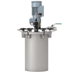 SATA Materialdruckbeh&auml;lter 22 - Einfachdruckminderer - Elektror&uuml;hrwerk mit Getriebe - f&uuml;r materialgespeiste SATA Lackierpistolen- Preis per St&uuml;ck