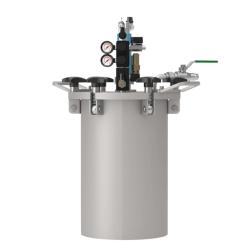 SATA Materialdruckbeh&auml;lter 22 - Doppeldruckminderer- Druckluftr&uuml;hrwerk mit Getriebe - f&uuml;r materialgespeisten SATA Lackierpistolen - Preis per St&uuml;ck