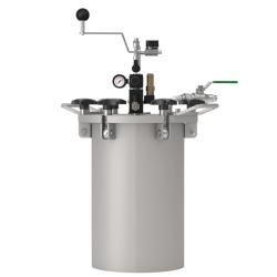 SATA Materialdruckbeh&auml;lter 22 - Einfachdruckminderer - Handr&uuml;hrwerk - f&uuml;r materialgespeiste SATA Lackierpistolen - Preis per St&uuml;ck