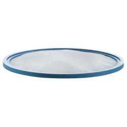 Ersatz-Flachsieb - 125 μm - pastellblau - für RPS Mehrzweckbecher 0,6 / 0,9 l - VE 100 Stück - Preis per VE