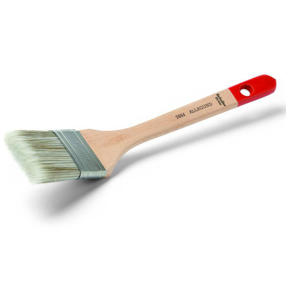 Escobilla para radiador Allround - corta - anchura de 15 a 50 mm - mango de madera - PU 12 unidades - precio por unidad de embalaje