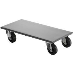 Universalvogn - gr&aring; - lasteevne op til 250 kg - platformst&oslash;rrelse 300x600 mm - pris pr. stk.