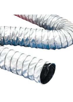 Tuyau profilé à pince double couche - CP PTFE/GLASS-INOX 471 EC - Ø intérieur 50-51 jusqu'à 1.000 mm - longueur jusqu'à 6 m - prix au mètre ou au rouleau