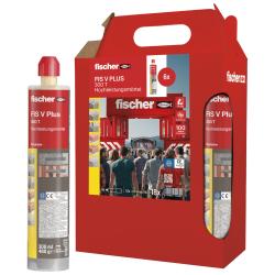 fischer hoogwaardige lijm FIS V Plus 300 T - inhoud 300 ml - incl. statische menger - VE 6 stuks - prijs per VE
