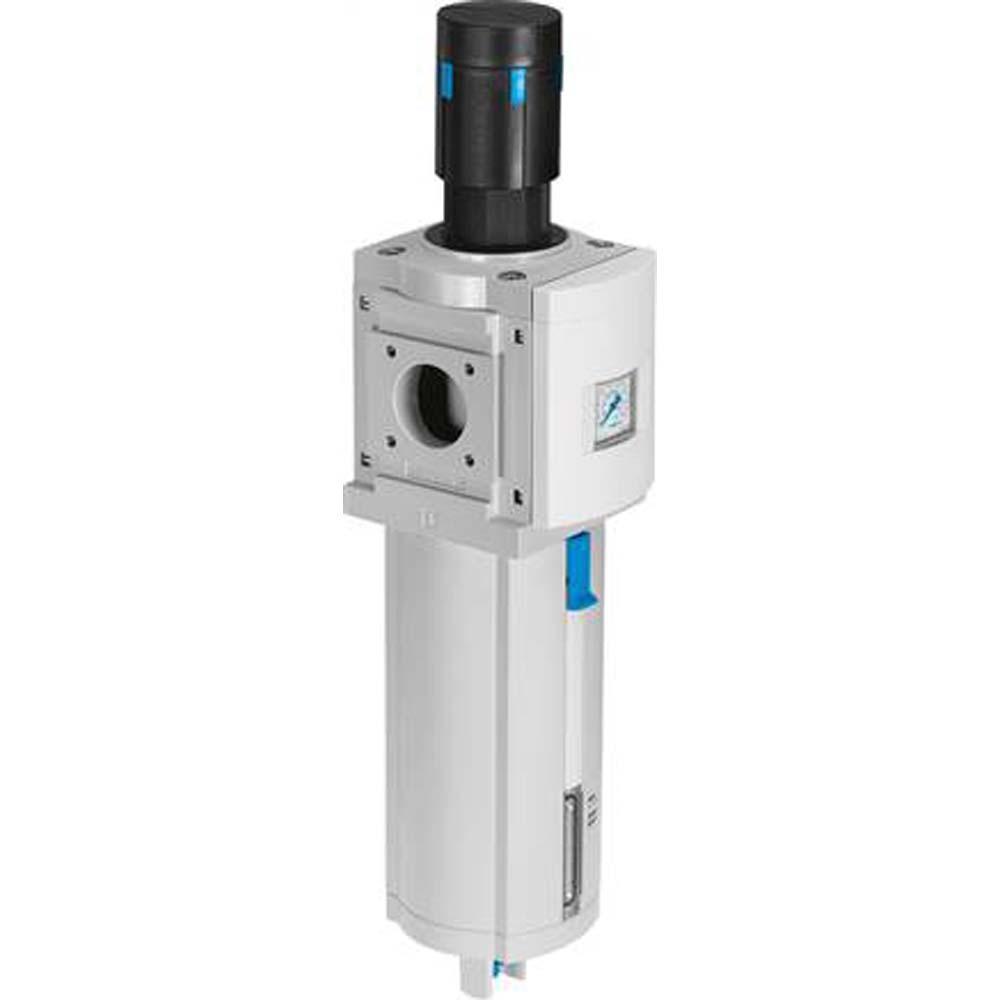 FESTO - LFR - filterreguleringsventil - trykstøbt aluminiumshus - størrelse MS9 - filterfinhed 5 µm - trykreguleringsområde 0,5 til 7 bar - pris pr.