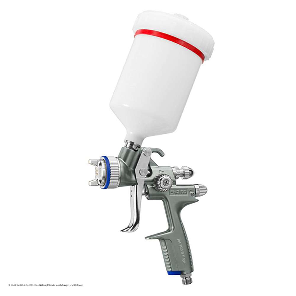SATAjet 100 B F RP - Lackierpistole - 0,6 l QCC Kunststoff Fließbecher - für KFZ