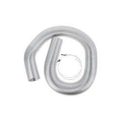 Flexibles Rohr - Alu, 5 m lang - zur Absaugung von Lösemitteldämpfen - für SATA multi clean 2