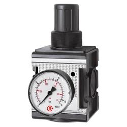 Drukregelaar "multifix" - BG 4 - G 3/4" - PE max. 16 bar - Regelbereik 0,1 tot 16 bar - incl. manometer - Prijs per stuk