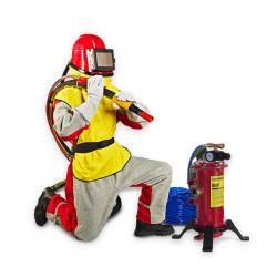 Jäähdyttimen suojavarusteet - SafePack-Comfort - 20 m hengitysilmaletku - kokonaiskoko 54